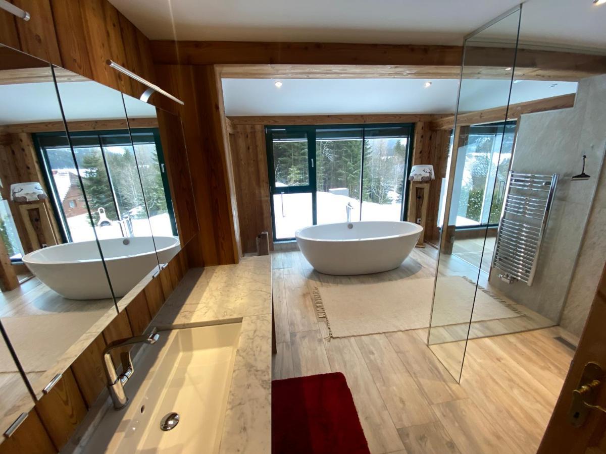 Chalet Sodamin Alpin Mit Wellness Hohentauern Buitenkant foto